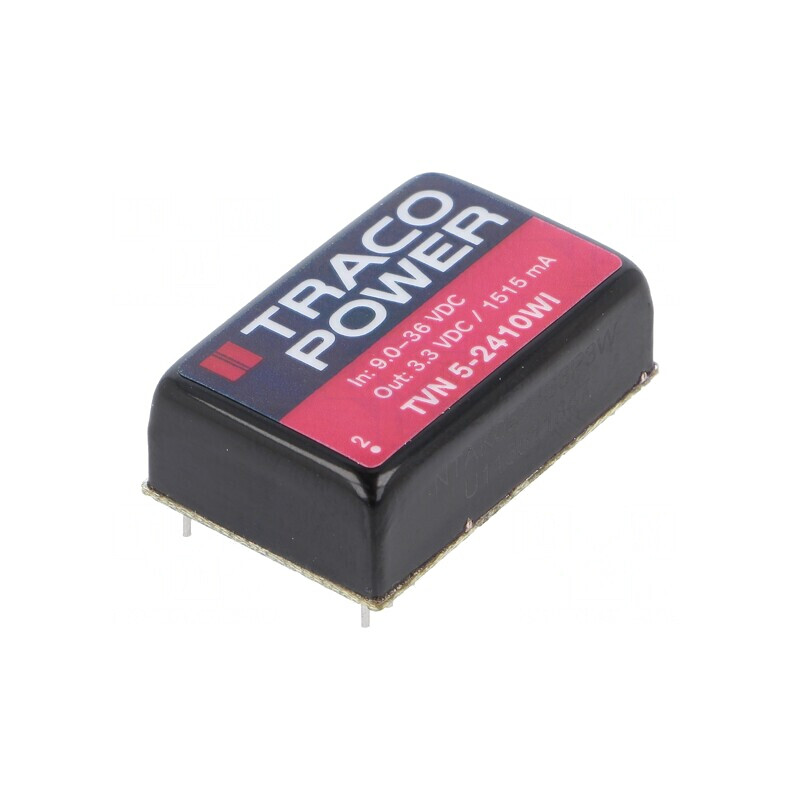 Convertor DC/DC 5W 9-36V la 3.3V 1515mA DIP24 | Electronic-mag.ro | Componente Electronice