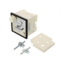 Ampermetru Pe Panou 0-100A 300V 72x72x64mm | Electronic-mag.ro | Componente Electronice