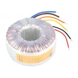 Transformator: toroidal | 300VA | 230VAC | 35V | 35V | 4,286A | 4,286A | 55175-P1S2