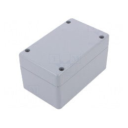 Carcasă universală aluminiu KLIPPON K4 RAL7001 | Electronic-mag.ro | Componente Electronice
