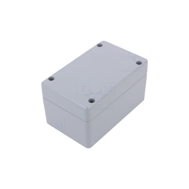 Carcasă universală aluminiu KLIPPON K4 RAL7001 | Electronic-mag.ro | Componente Electronice
