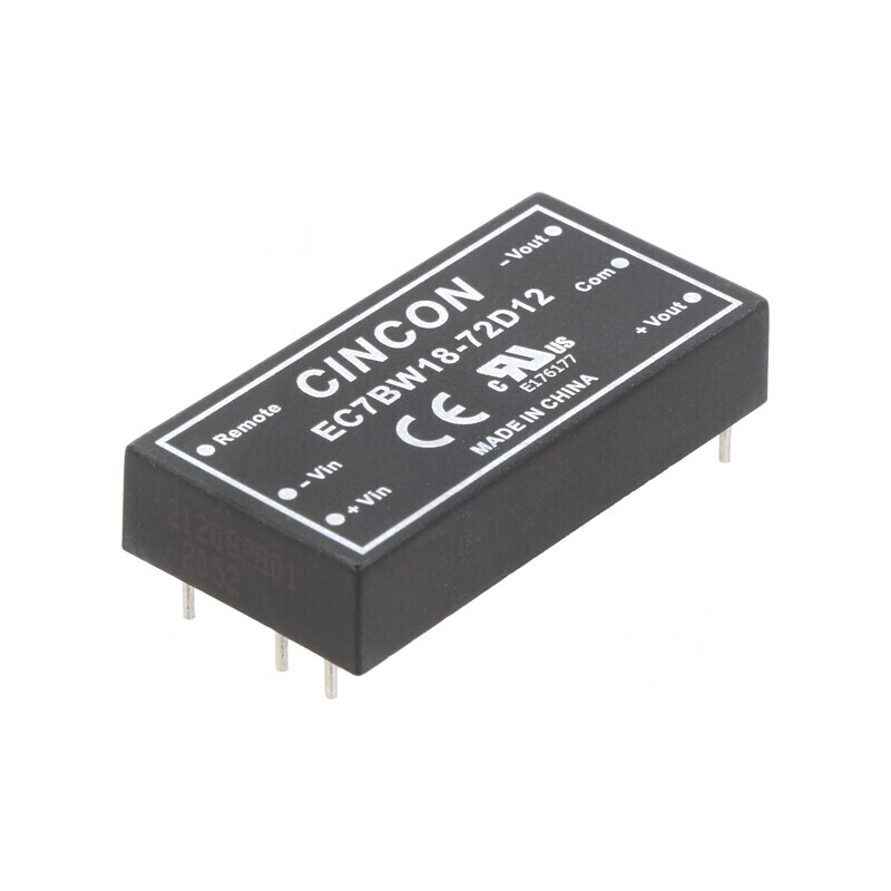 Convertor DC/DC 20W 8,5-160V la 12V/-12V | Electronic-mag.ro | Componente Electronice