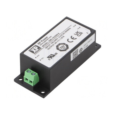 Alimentator Încastrabil 15W 9VDC 1,67A | Electronic-mag.ro | Componente Electronice