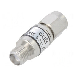 Atenuator SMA tată-mamă 50Ω PTFE aurit | Electronic-mag.ro | Componente Electronice