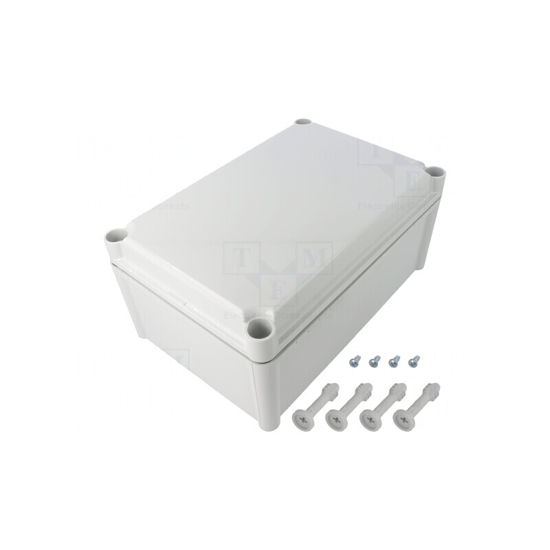 Carcasă universală 188x278x130mm gri ABS | Electronic-mag.ro | Componente Electronice