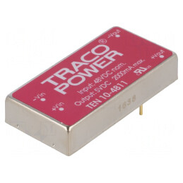 Convertor DC/DC 10W 36-75V la 5V 2000mA | Electronic-mag.ro | Componente Electronice