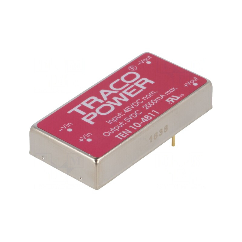 Convertor DC/DC 10W 36-75V la 5V 2000mA | Electronic-mag.ro | Componente Electronice