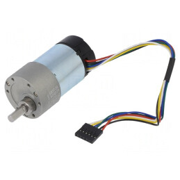 Motor DC cu Transmisie 24V 3A 330rpm 30:1 Metal Gearmotor 37DX68L | Electronic-mag.ro | Componente Electronice