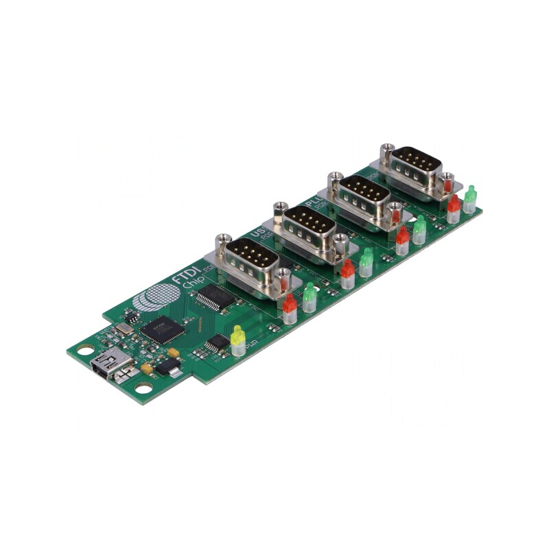 Modul USB RS232 D-Sub 9 pini x4 | Electronic-mag.ro | Componente Electronice
