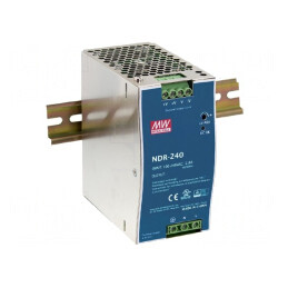 Alimentator Pulsatoriu Slim 240W 48VDC 5A pentru Șină DIN | Electronic-mag.ro | Componente Electronice