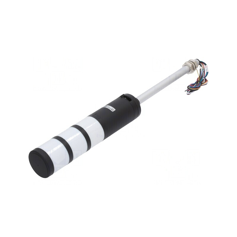 Coloană de semnalizare LED roșu/ambră/verde 24V | Electronic-mag.ro | Componente Electronice