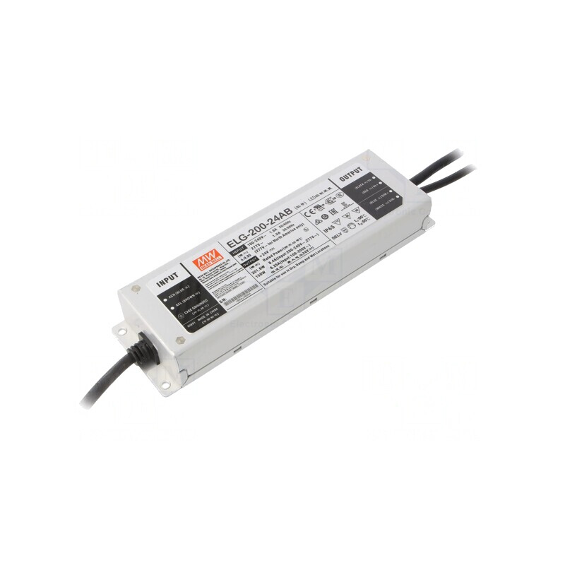 Alimentator LED 201,6W 24V 4,2-8,4A | Electronic-mag.ro | Componente Electronice Alimentator LED 201,6W 24V 4,2-8,4A | Electronic-mag.ro | Componente Electronice