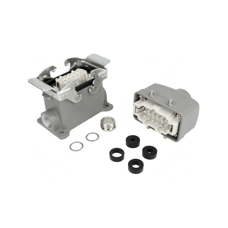 Conector HDC Tată Mamă 10B 10 PIN | Electronic-mag.ro | Componente Electronice