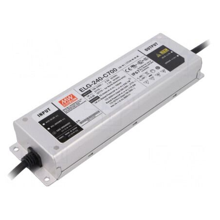 Alimentator LED 240W 700mA IP67 | Electronic-mag.ro | Componente Electronice