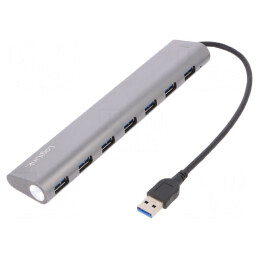 Hub USB 3.0 cu 7 Porturi - 5Gbps | Electronic-mag.ro | Componente Electronice