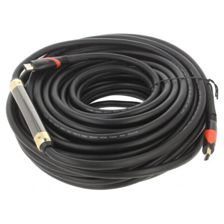 Cablu HDMI 1.4 PVC 25m Negru | Electronic-mag.ro | Componente Electronice