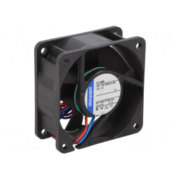Ventilator DC axial 12V 60x60x25mm 42m3/h 41dBA cu glisare | Electronic-mag.ro | Componente Electronice