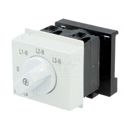 Întrerupător Rotativ 250VAC 20A IP20 pentru Șină DIN | Electronic-mag.ro | Componente Electronice
