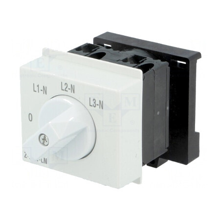 Întrerupător Rotativ 250VAC 20A IP20 pentru Șină DIN | Electronic-mag.ro | Componente Electronice