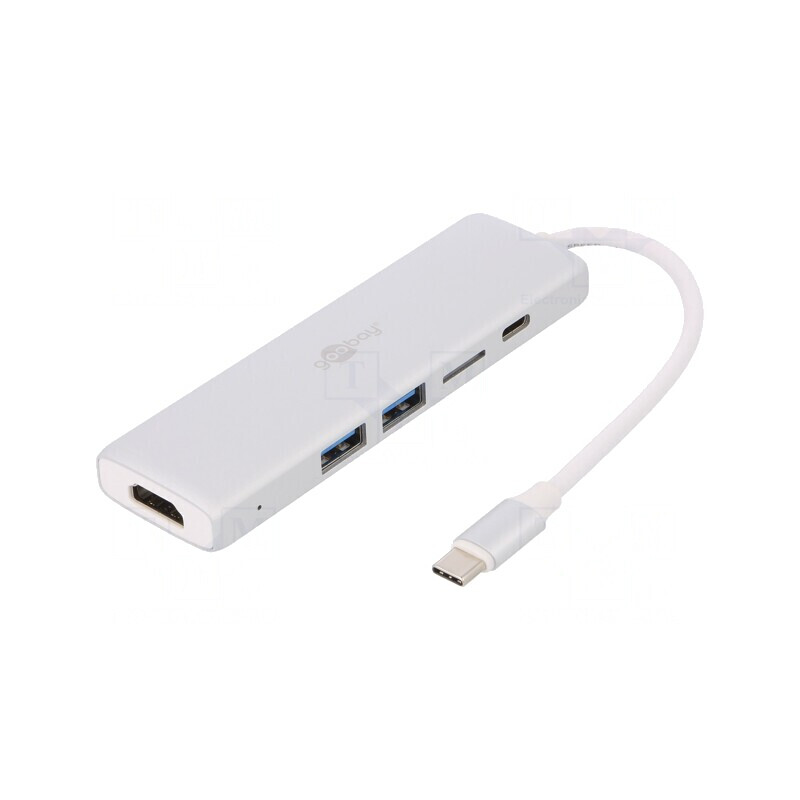 Adaptor USB 3.0 Alb Argintiu Aluminiu | Electronic-mag.ro | Componente Electronice Adaptor USB 3.0 Alb Argintiu Aluminiu | Electronic-mag.ro | Componente Electronice