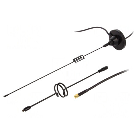 Antenă GSM 7dBi Verticală cu Magnet 50Ω 824-960MHz 1710-2170MHz | Electronic-mag.ro | Componente Electronice