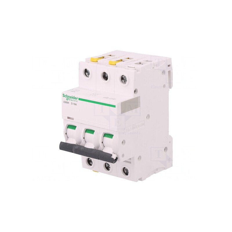 Întreupător Supracurent 16A 3 Poli 400VAC D | Electronic-mag.ro | Componente Electronice