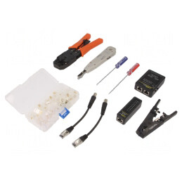 Kit Service Rețele LAN cu Geantă | Electronic-mag.ro | Componente Electronice