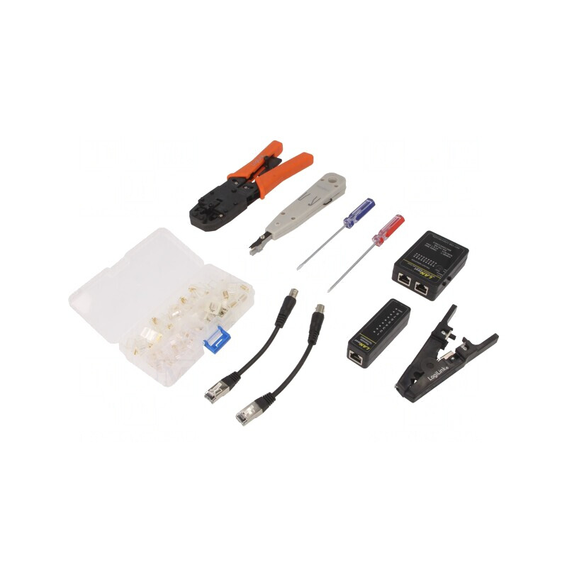 Kit Service Rețele LAN cu Geantă | Electronic-mag.ro | Componente Electronice