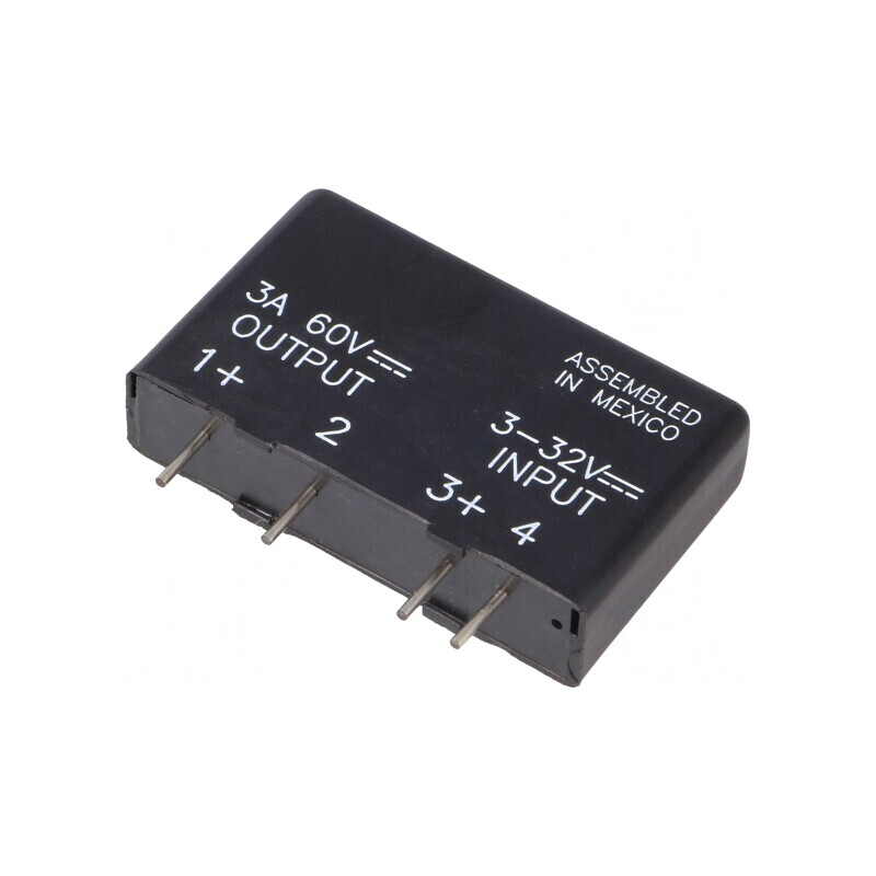 Releu Semiconductor Ucom 3-32VDC 3A 3-60VDC THT SIP MPDCD3-B | Electronic-mag.ro | Componente Electronice