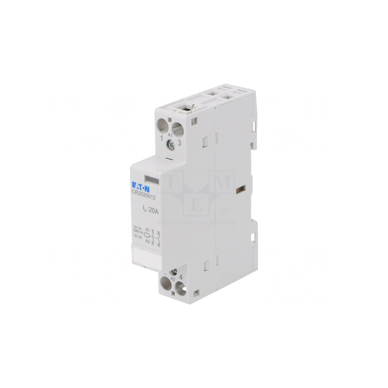 Contactor 2-pol 20A 12VAC NO | Electronic-mag.ro | Componente Electronice