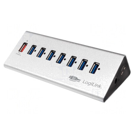 Hub USB 3.0 cu 7 Porturi și Încărcare Rapidă | Electronic-mag.ro | Componente Electronice