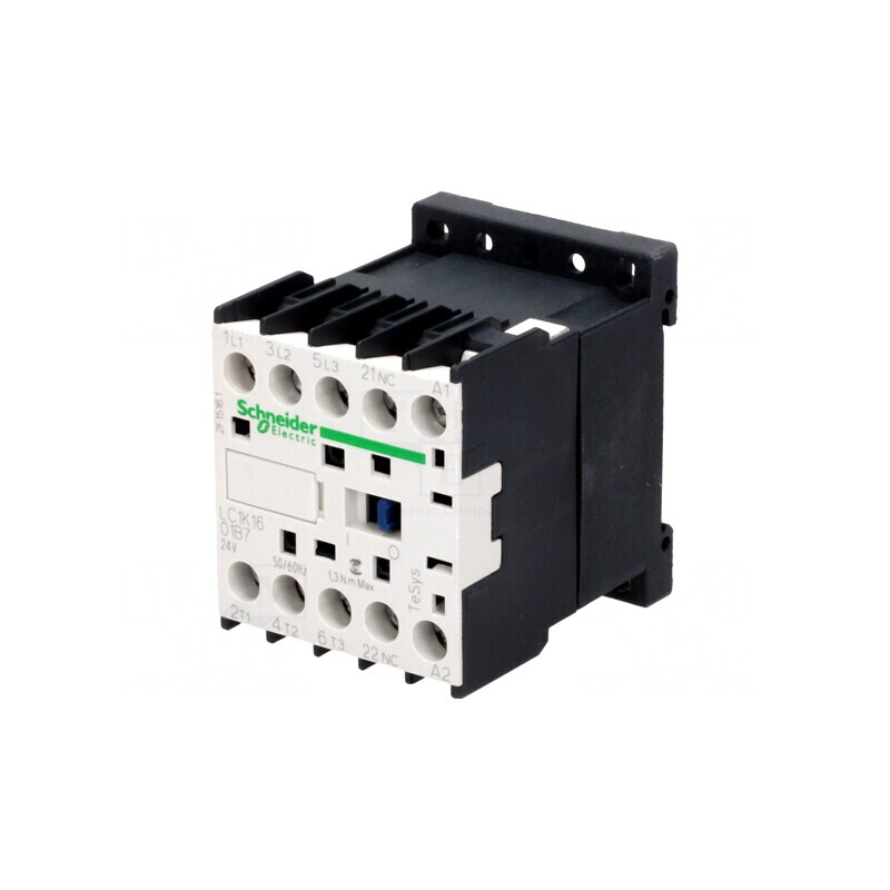 Contactor 3P NO + 1NC 24VAC 16A 690V | Electronic-mag.ro | Componente Electronice