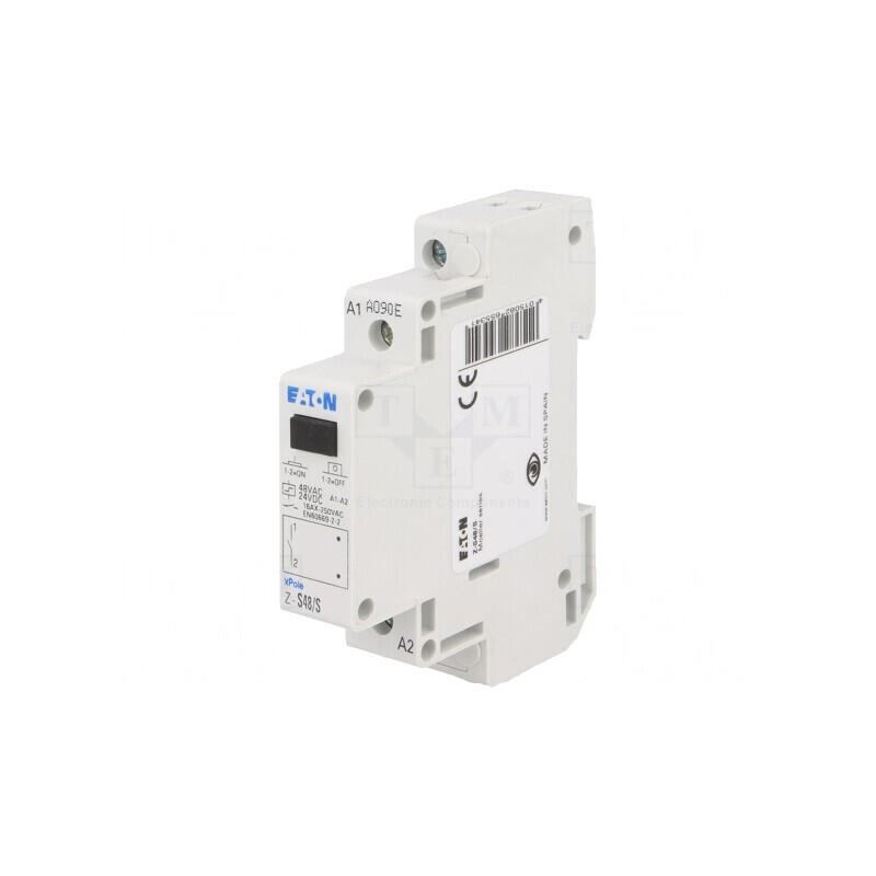 Releu Bistabil de Impulsuri NO 16A IP20 Z-S48/S | Electronic-mag.ro | Componente Electronice