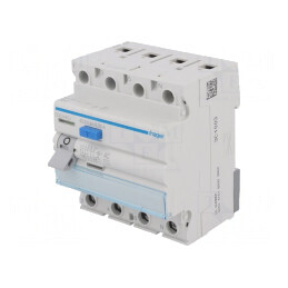 Întrerupător diferenţial 40A 30mA 3P+N IP20 | Electronic-mag.ro | Componente Electronice