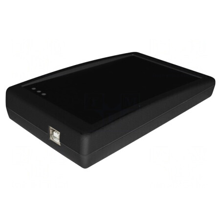Programator RFID USB 5V cu antenă și buzzer negru 92x146x29mm | Electronic-mag.ro | Componente Electronice