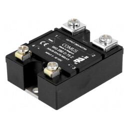 Releu Semiconductor 75A 1-Fazat 3-32VDC 24-280VAC | Electronic-mag.ro | Componente Electronice