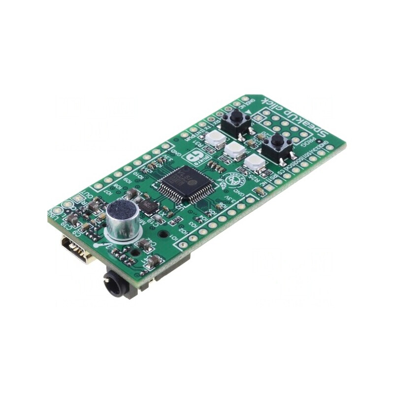 SpeakUp Click - Placă Recunoaștere Vocală USB 5VDC | Electronic-mag.ro | Componente Electronice