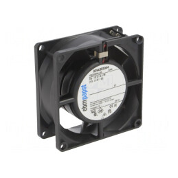 Ventilator DC axial 24V 80x80x32mm 54m3/h 36dBA cu bilă | Electronic-mag.ro | Componente Electronice