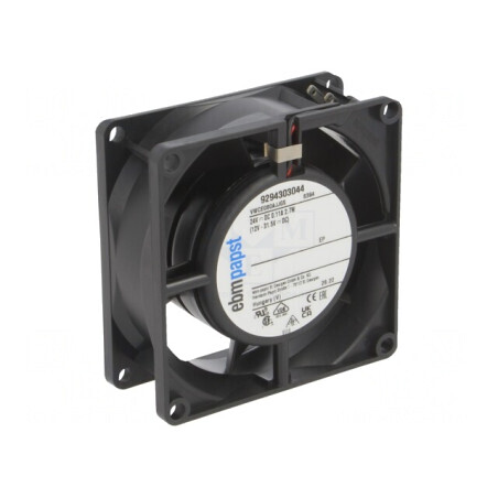 Ventilator DC axial 24V 80x80x32mm 54m3/h 36dBA cu bilă | Electronic-mag.ro | Componente Electronice