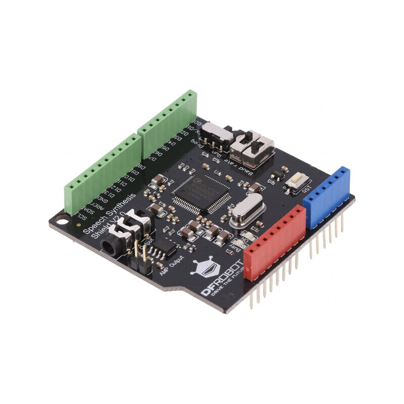 Modul Audio Shield Sintetizator Vocal 5VDC | Electronic-mag.ro | Componente Electronice