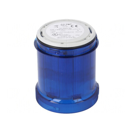 Semnalizator LED Albastru 24V IP66 | Electronic-mag.ro | Componente Electronice