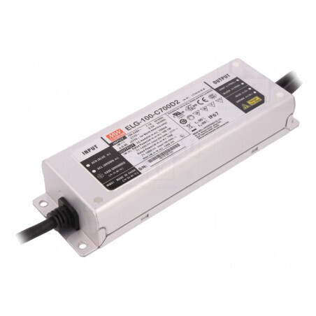 Alimentator LED 100W 700mA 100-305VAC | Electronic-mag.ro | Componente Electronice