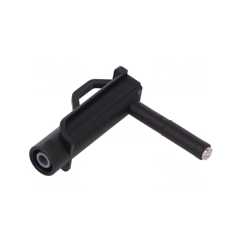 Manșon magnetic 4A negru 4mm 90° | Electronic-mag.ro | Componente Electronice