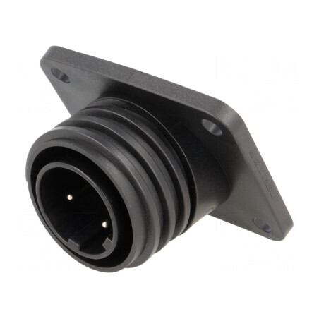 Conector circular soclu 3 pini nichelat Buccaneer 900 | Electronic-mag.ro | Componente Electronice