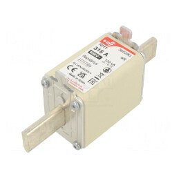 Siguranță 315A 690VAC 550VDC NH1 Argintie | Electronic-mag.ro | Componente Electronice