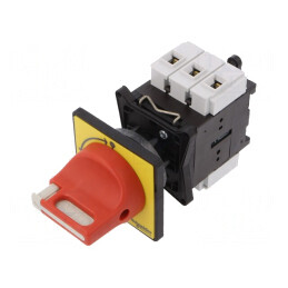 Întrerupător de Siguranță Principal 3 Poli 12A IP65 | Electronic-mag.ro | Componente Electronice