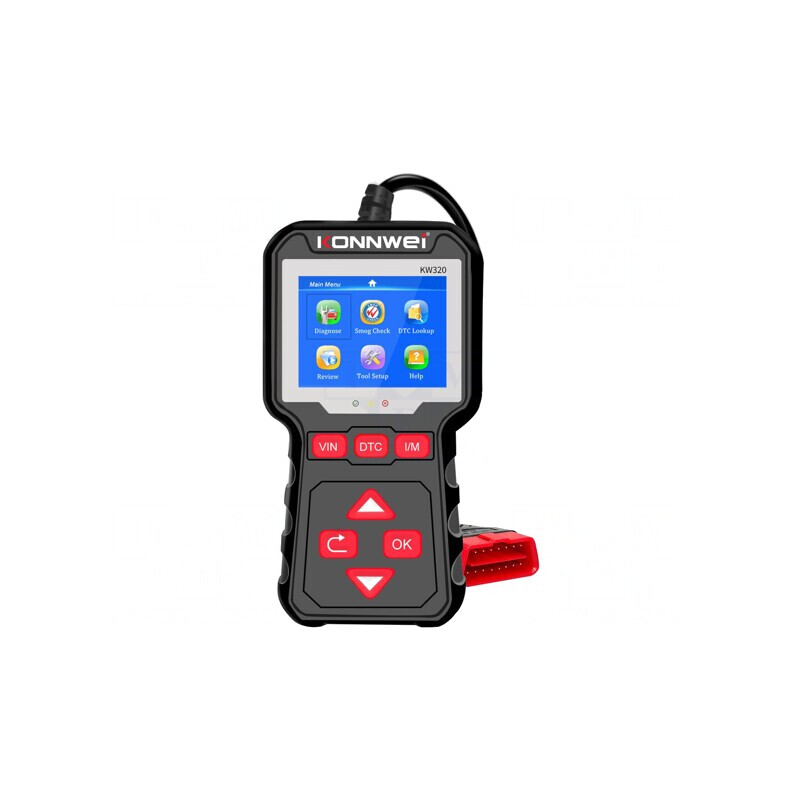 Diagnosticare OBD LCD 8-18V KW320 | Electronic-mag.ro | Componente Electronice