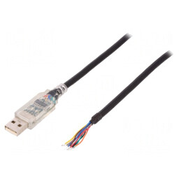 Cablul Adaptor USB la RS422 cu Integrat și Lungime 1,8m | Electronic-mag.ro | Componente Electronice