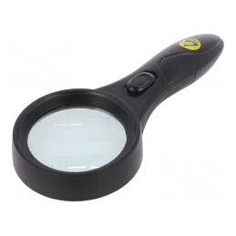 Lupă Manuală ESD cu LED și UV Ø60mm 2.25x | Electronic-mag.ro | Componente Electronice
