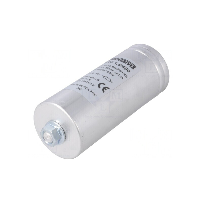 Condensator Trifazat 1.5kVAR 400VAC Polipropilenă | Electronic-mag.ro | Componente Electronice Condensator Trifazat 1.5kVAR 400VAC Polipropilenă | Electronic-mag.ro | Componente Electronice
